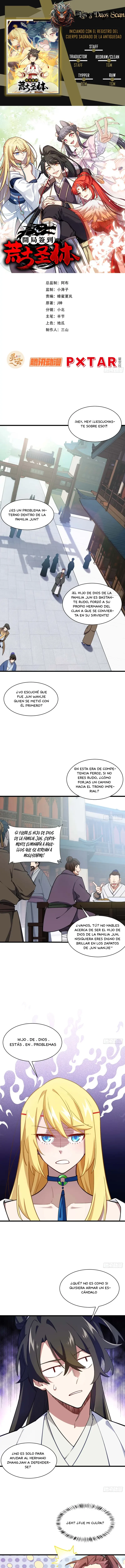 Iniciando con el Registro del Cuerpo Sagrado de la Antigüedad - Capítulo 39 - Página 1 - LectorTMOo