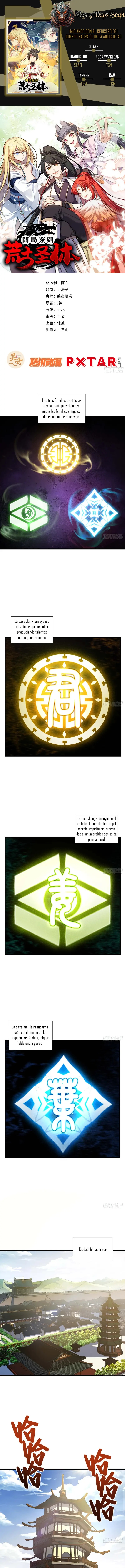 Iniciando con el Registro del Cuerpo Sagrado de la Antigüedad - Capítulo 40 - Página 1 - LectorTMOo