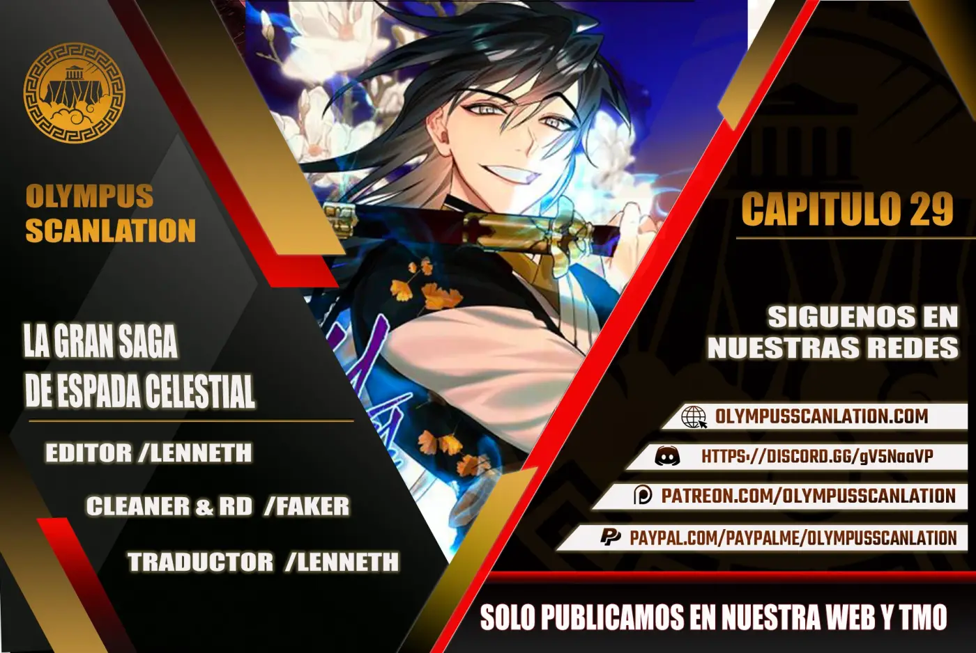 La gran saga de Espada Celestial - Capítulo 29 - Página 1 - LectorTMOo