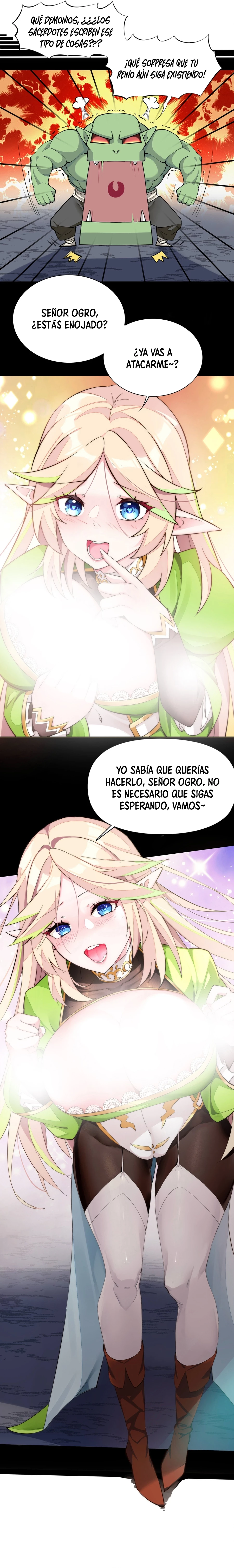 ¡La princesa elfa realmente quiere ser profanada por un orco! - Capítulo 2 - Página 9 - LectorTMOo