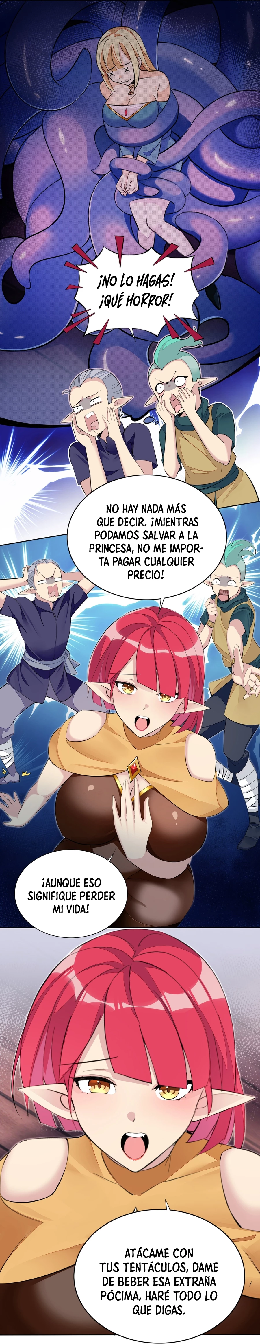 ¡La princesa elfa realmente quiere ser profanada por un orco! - Capítulo 4 - Página 5 - LectorTMOo