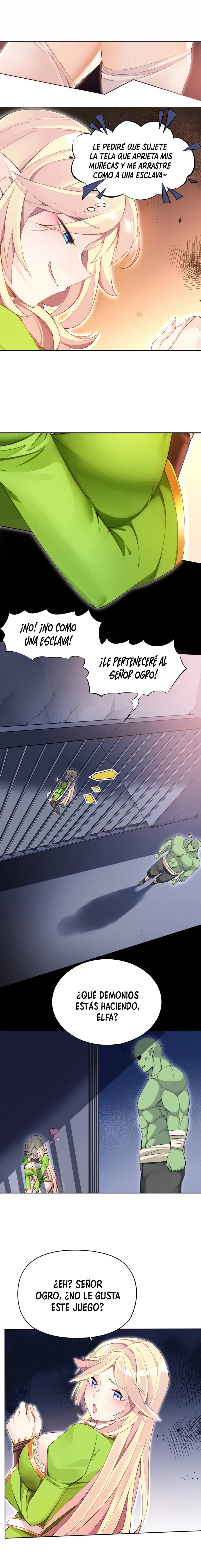 ¡La princesa elfa realmente quiere ser profanada por un orco! - Capítulo 5 - Página 4 - LectorTMOo