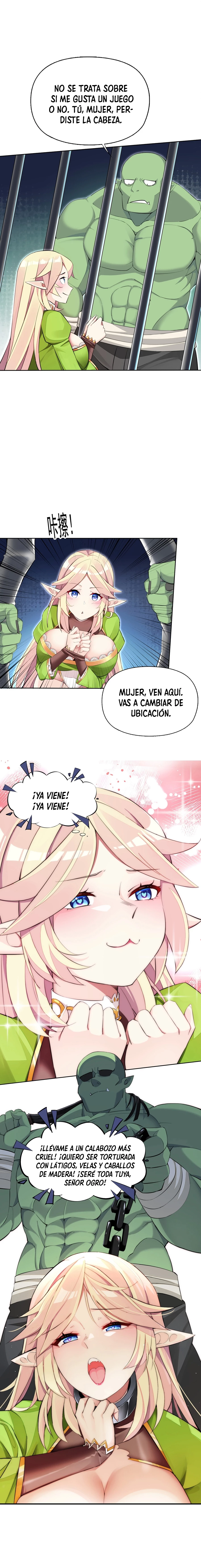¡La princesa elfa realmente quiere ser profanada por un orco! - Capítulo 5 - Página 5 - LectorTMOo