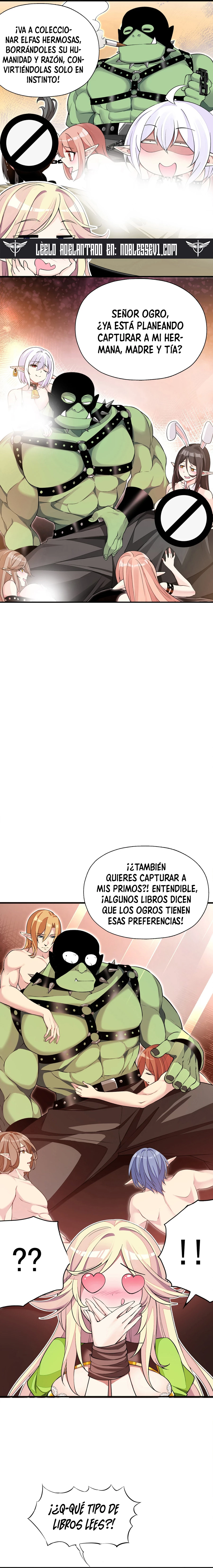 ¡La princesa elfa realmente quiere ser profanada por un orco! - Capítulo 5 - Página 8 - LectorTMOo