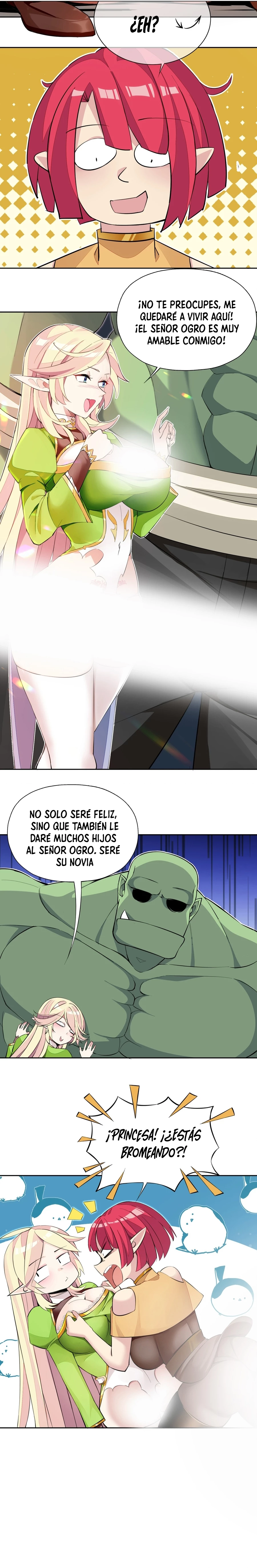 ¡La princesa elfa realmente quiere ser profanada por un orco! - Capítulo 5 - Página 19 - LectorTMOo