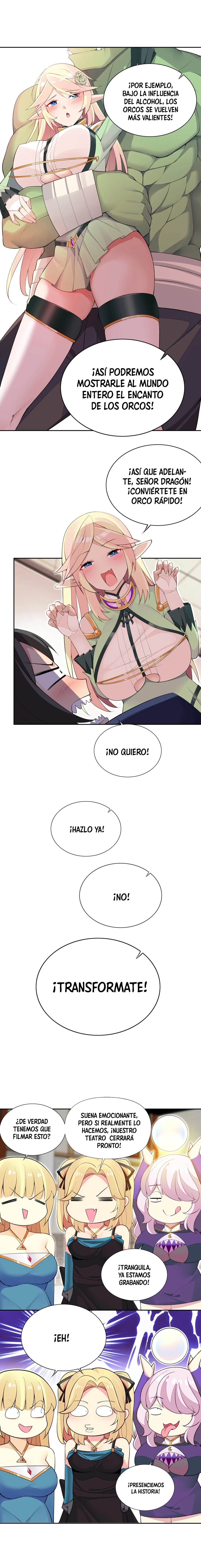 ¡La princesa elfa realmente quiere ser profanada por un orco! - Capítulo 14 - Página 8 - LectorTMOo