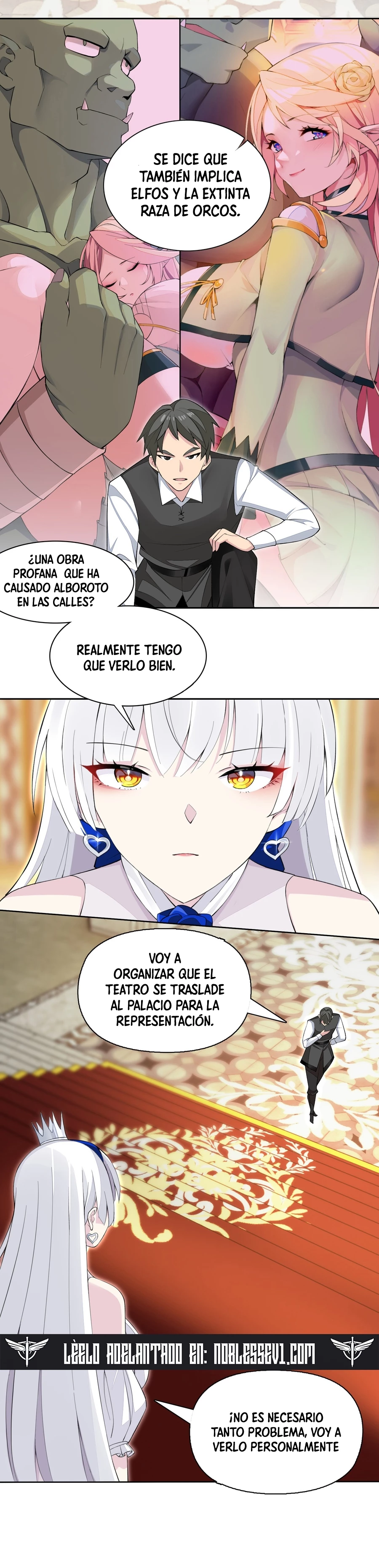 ¡La princesa elfa realmente quiere ser profanada por un orco! - Capítulo 15 - Página 5 - LectorTMOo