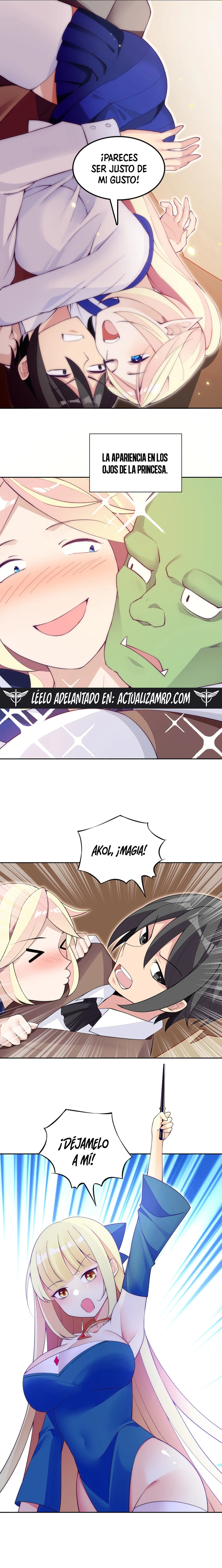 ¡La princesa elfa realmente quiere ser profanada por un orco! - Capítulo 25 - Página 9 - LectorTMOo