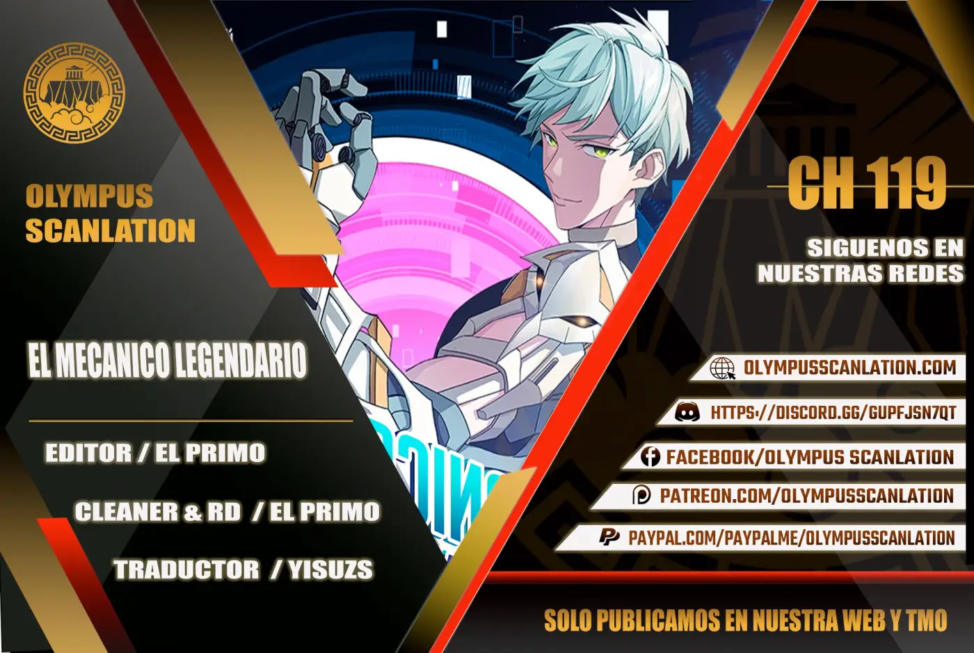 El mecánico legendario capítulo 119 página 1