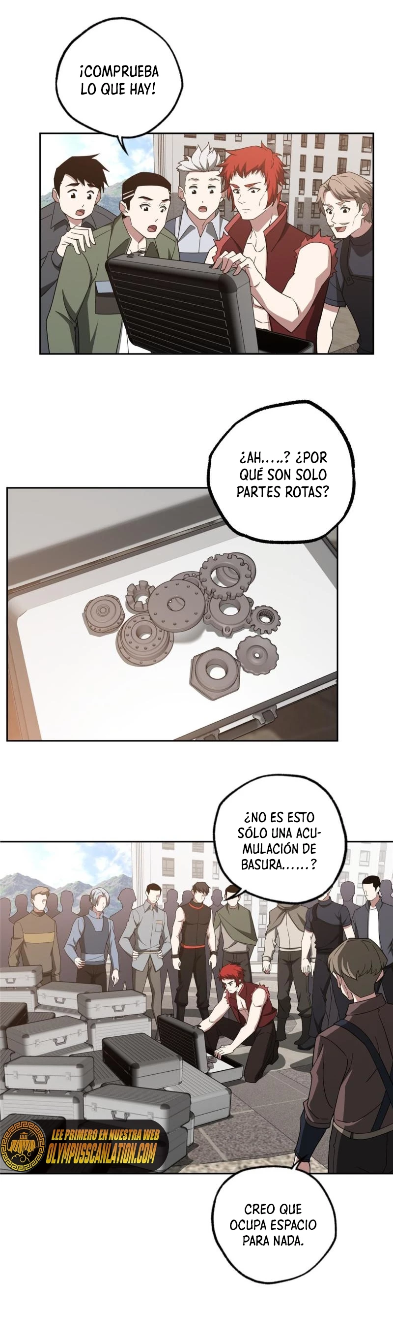 El mecánico legendario capítulo 185 página 10