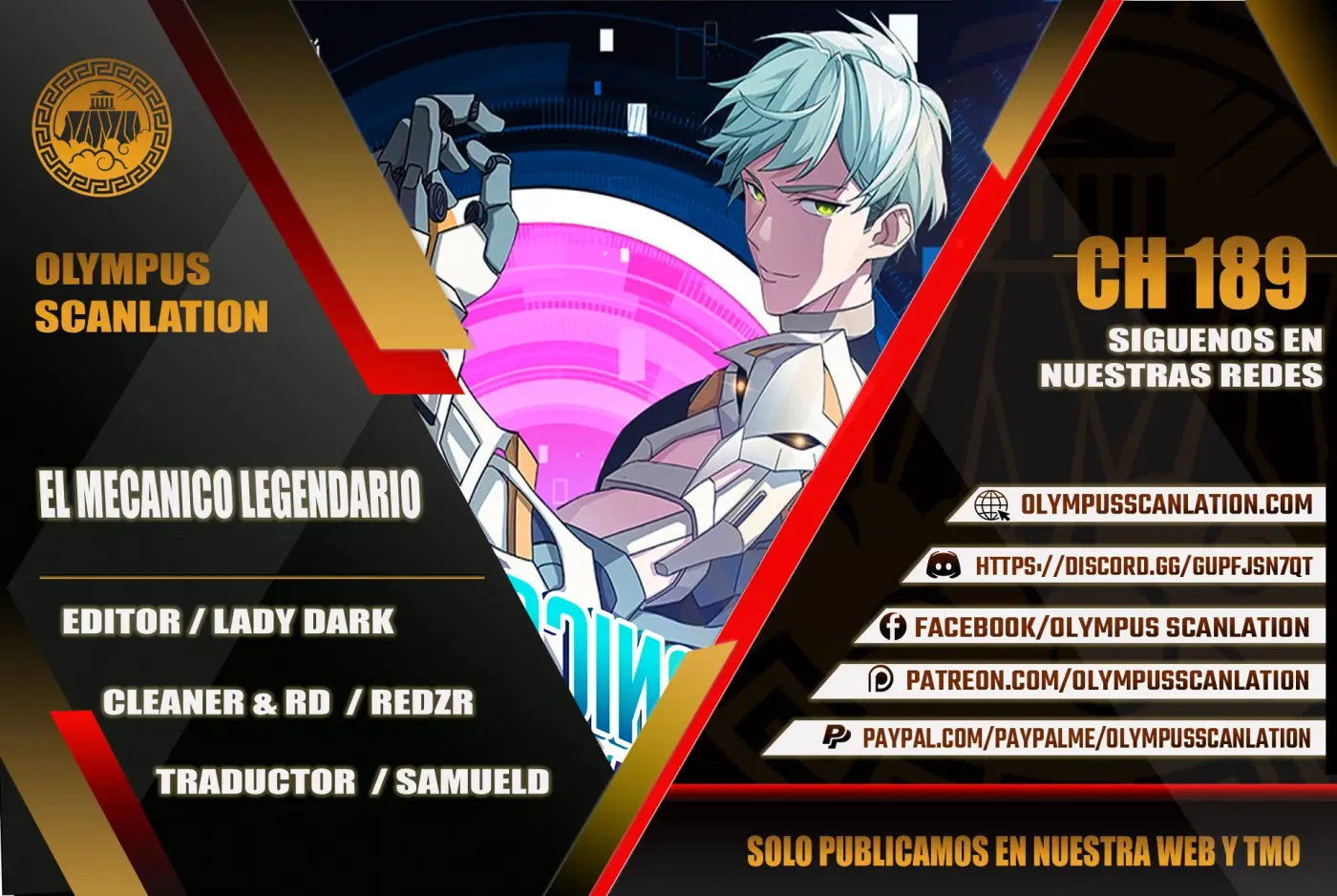 El mecánico legendario capítulo 189 página 1