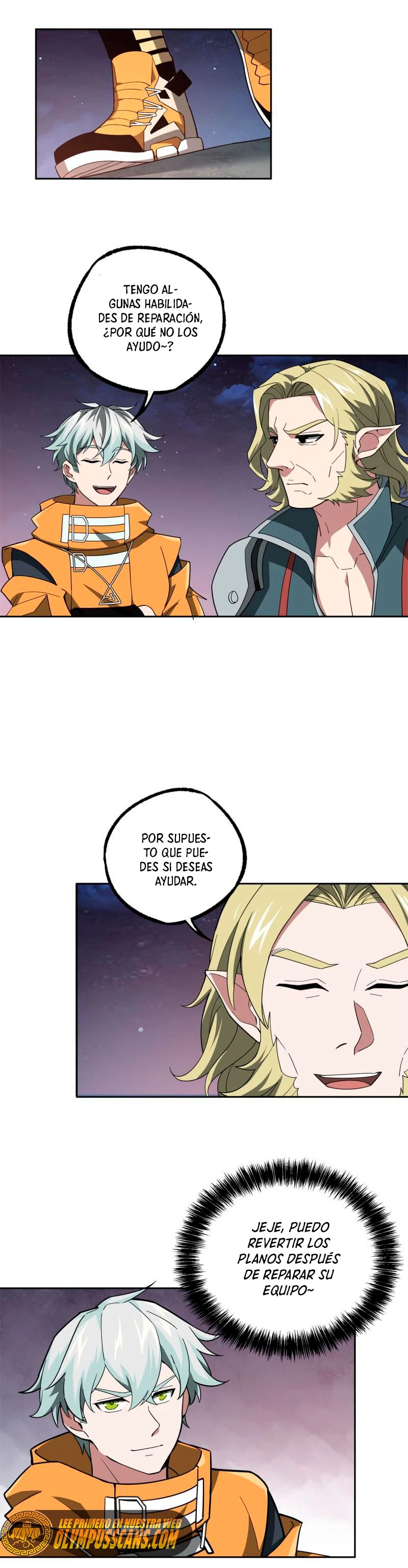 El mecánico legendario capítulo 213 página 11