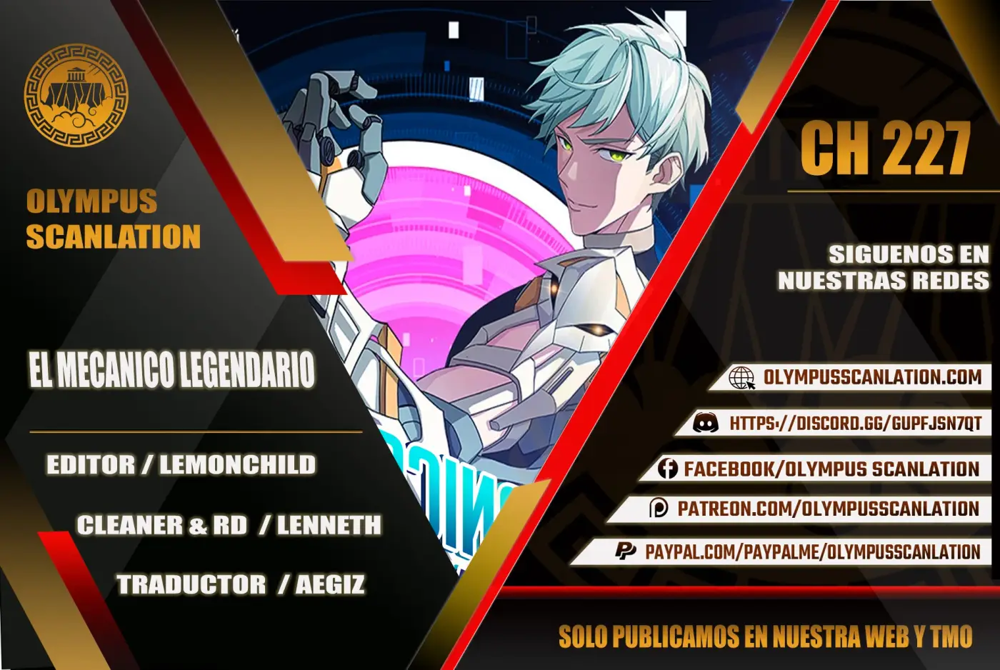 El mecánico legendario capítulo 227 página 1