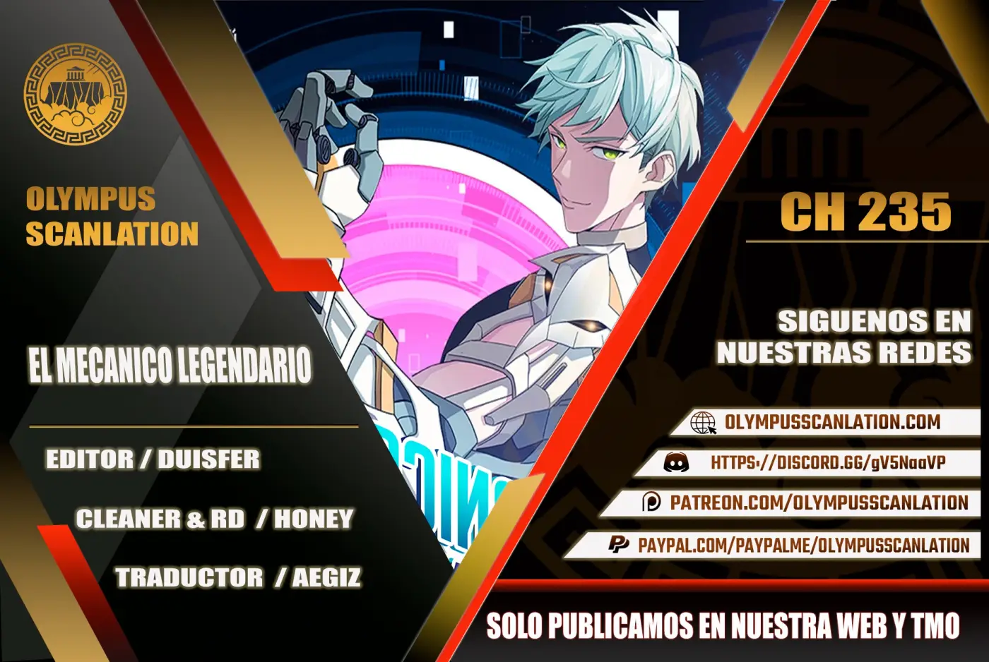 El mecánico legendario capítulo 235 página 1