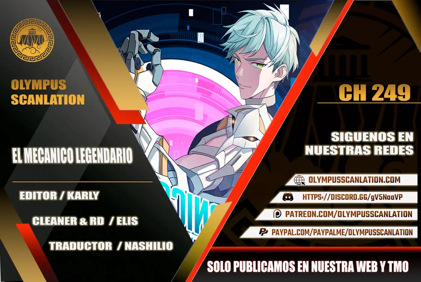 El mecánico legendario capítulo 249 página 1