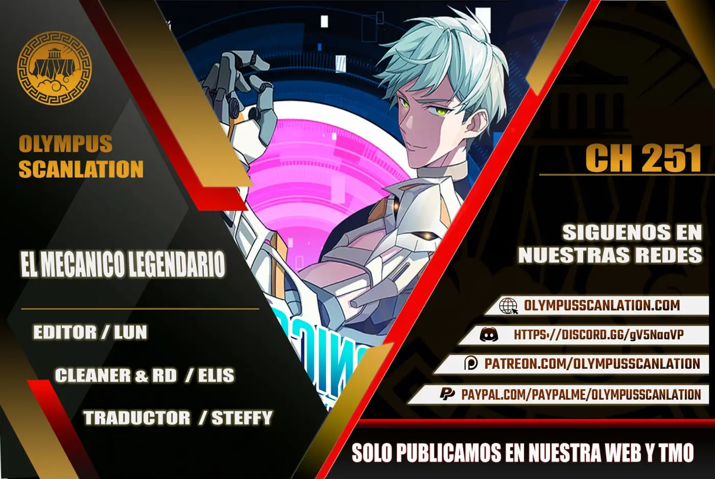 El mecánico legendario capítulo 251 página 1