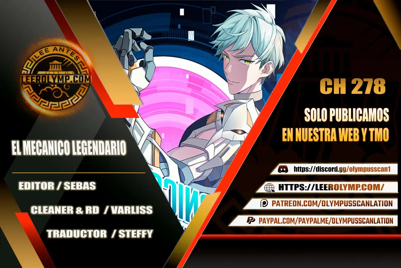 El mecánico legendario capítulo 278 página 1