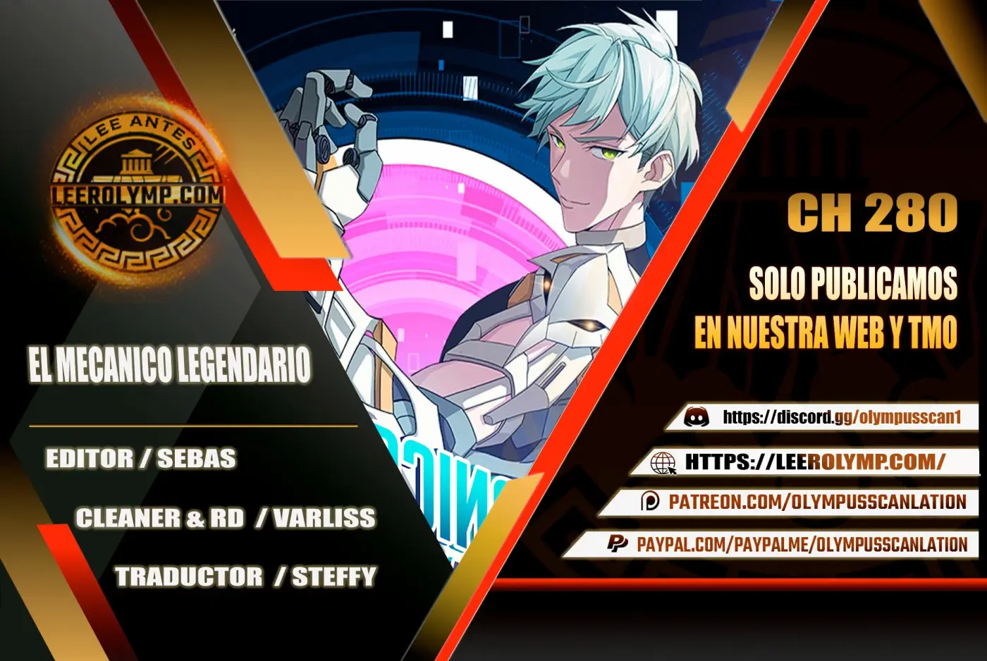 El mecánico legendario capítulo 280 página 1