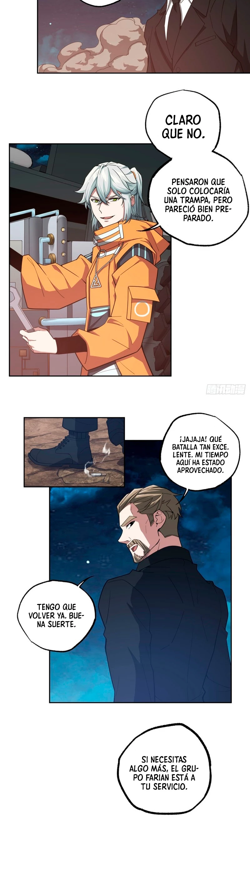 El mecánico legendario capítulo 60 página 3