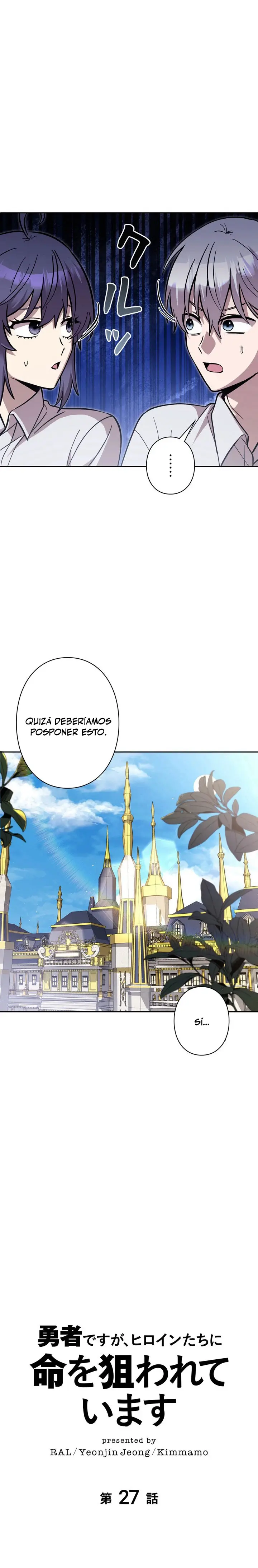 Las Heroínas Intentan Matarme - Capítulo 27 - Página 6 - LectorTMOo