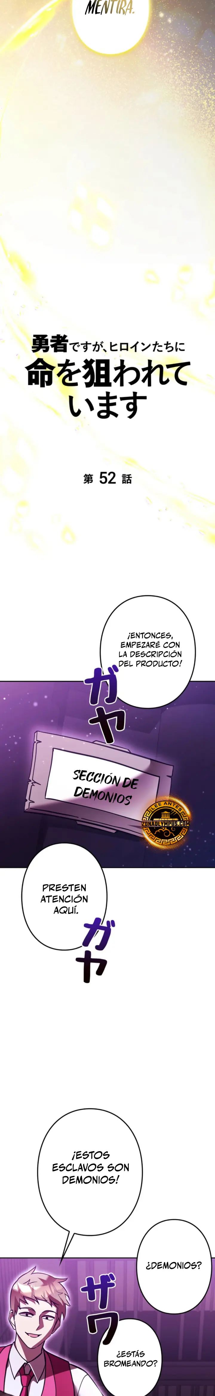 Las Heroínas Intentan Matarme - Capítulo 52 - Página 5 - LectorTMOo