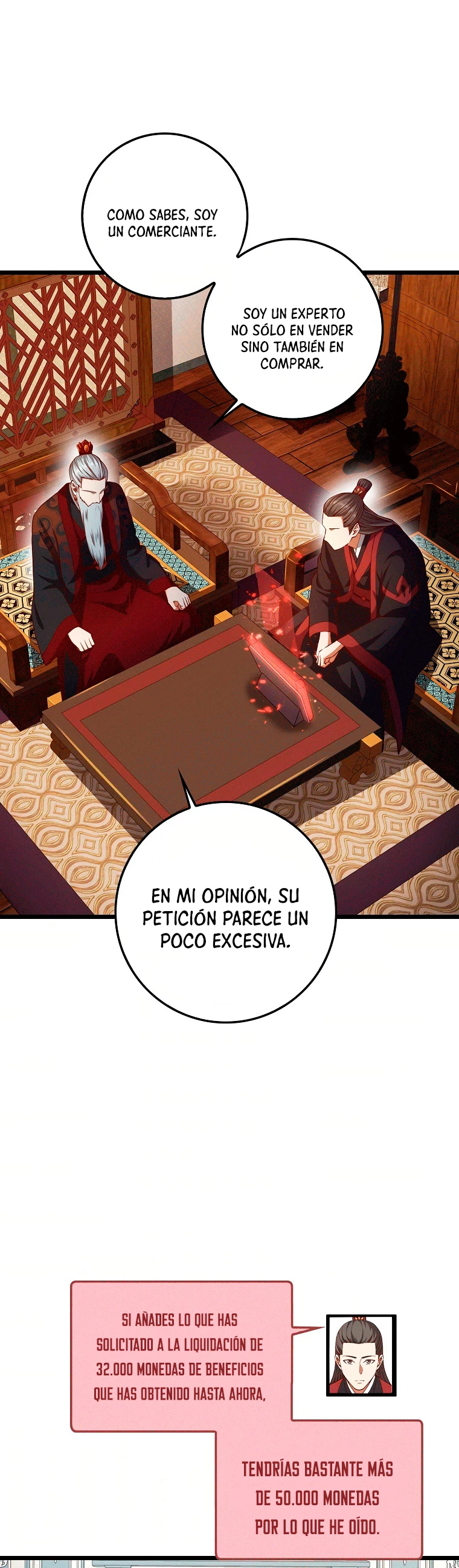 El dinero del Lord no disminuye capítulo 58 página 34