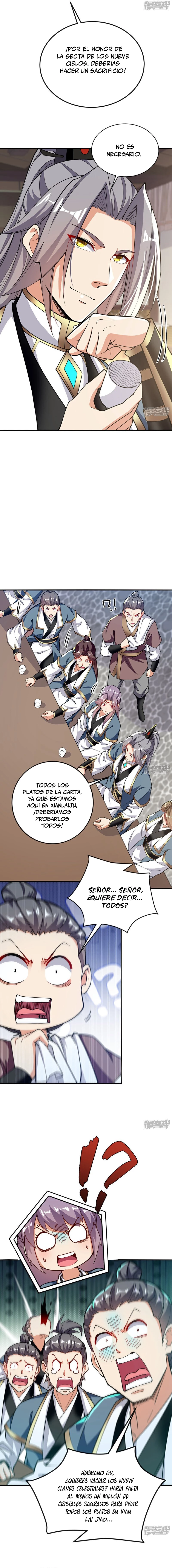 Los Diez Grandes Emperadores Todos Son Mis Discípulos - Capítulo 123 - Página 8 - LectorTMOo