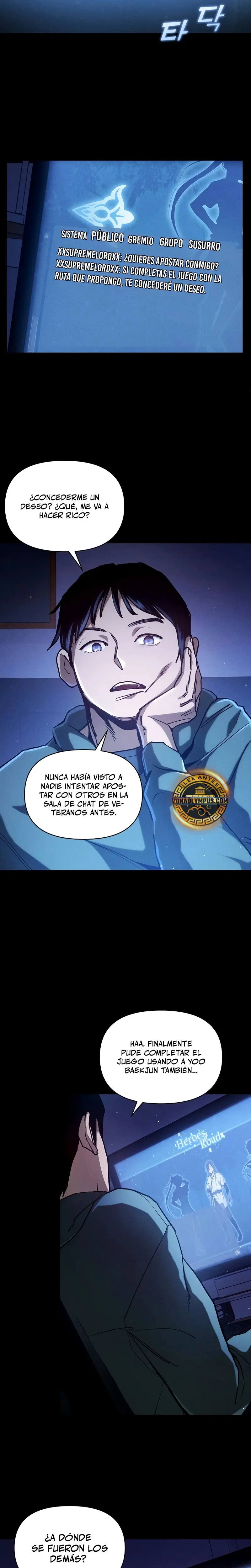 Me convertí en el sucesor del dios marcial capítulo 1 página 8