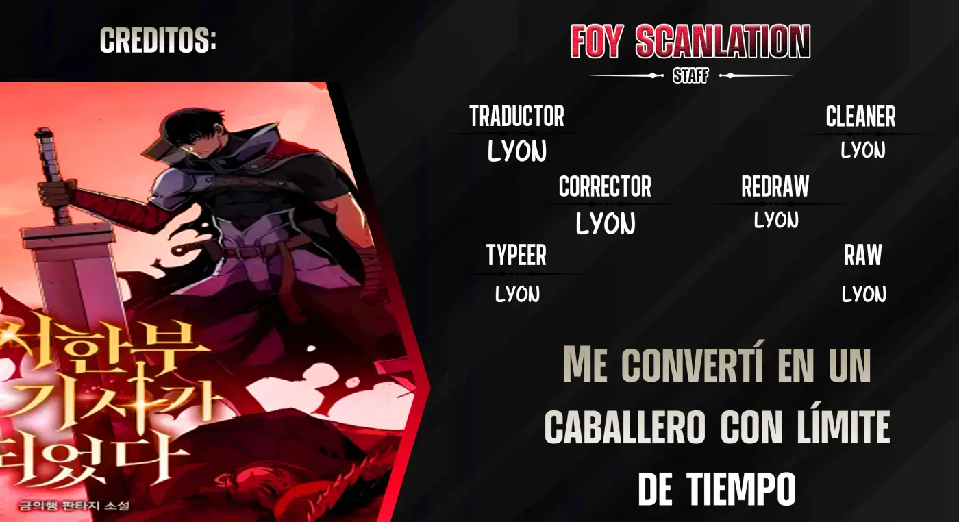 Me convertí en un caballero con limite de tiempo - Capítulo - Página 1 - LectorTMOo