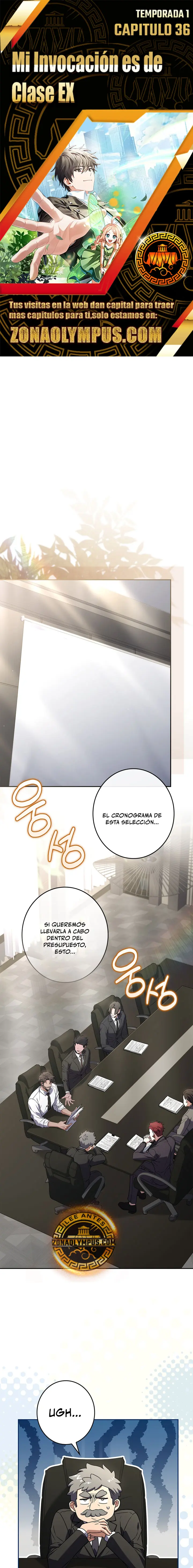 Mi Invocación es de Clase EX capítulo 36 página 1