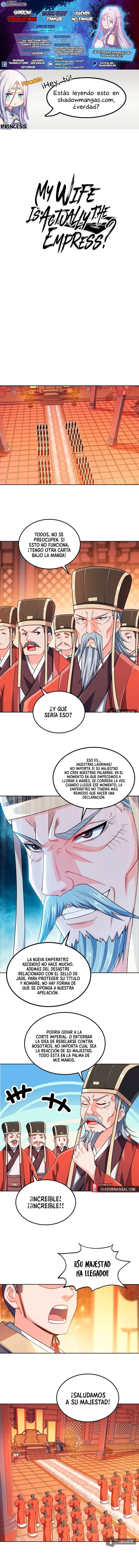 Mi waifu Es La Emperatriz? - Capítulo 62 - Página 1 - LectorTMOo