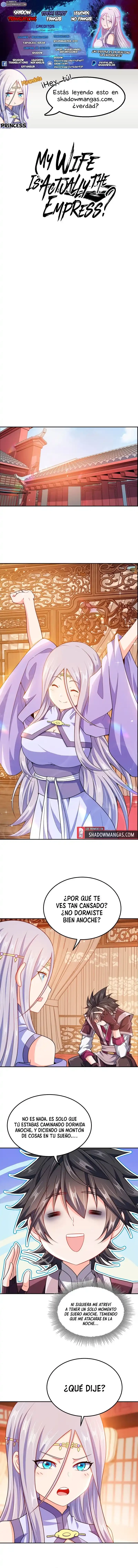 Mi waifu Es La Emperatriz? - Capítulo 68 - Página 1 - LectorTMOo