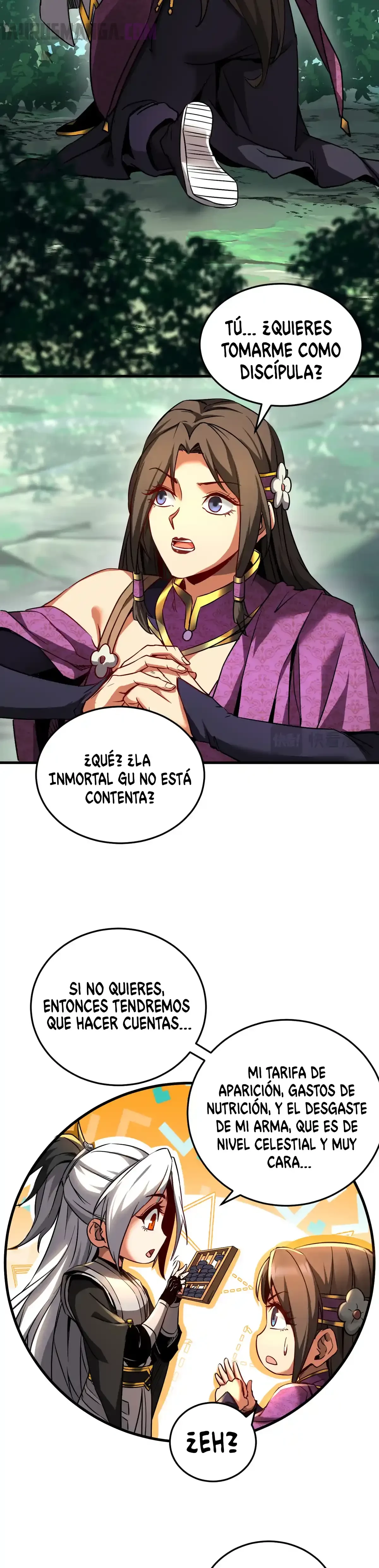 Mientras mis discípulas se matan, yo me relajo! - Capítulo 113 - Página 7 - LectorTMOo
