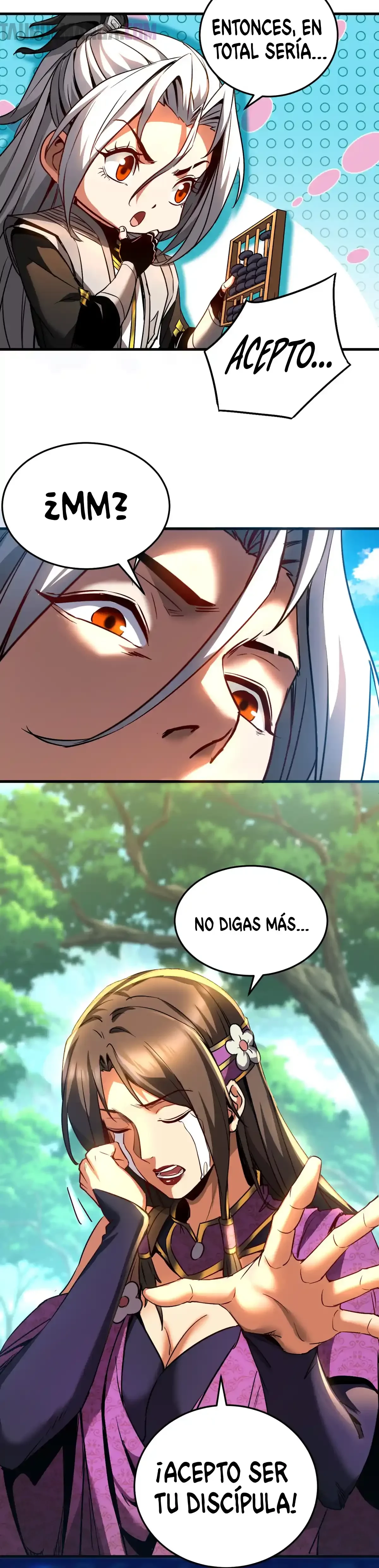 Mientras mis discípulas se matan, yo me relajo! - Capítulo 113 - Página 8 - LectorTMOo