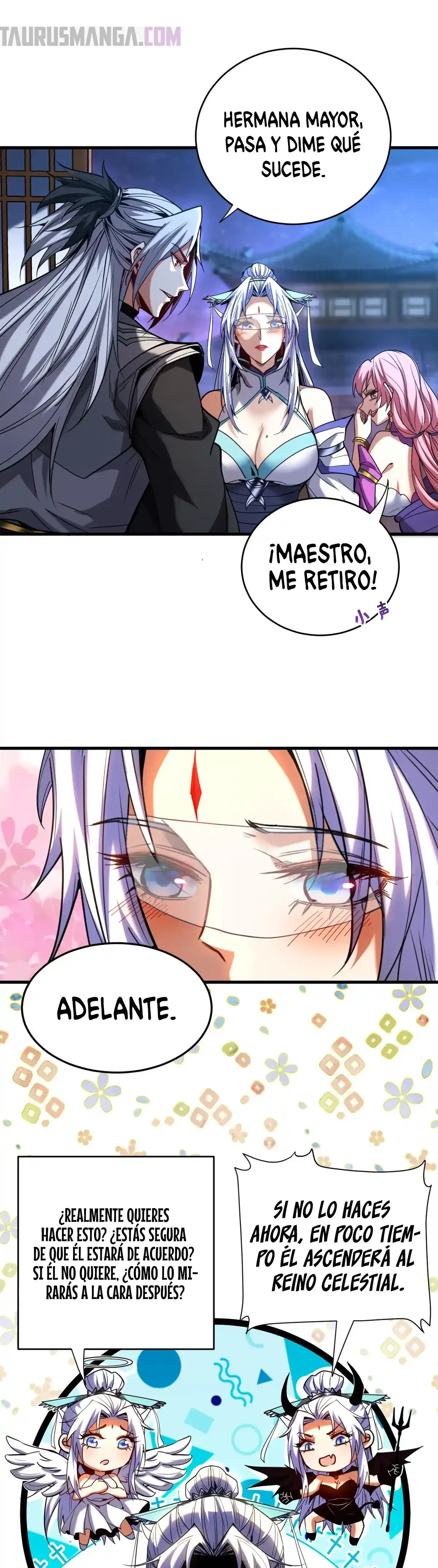 Mientras mis discípulas se matan, yo me relajo! - Capítulo 126 - Página 14 - LectorTMOo