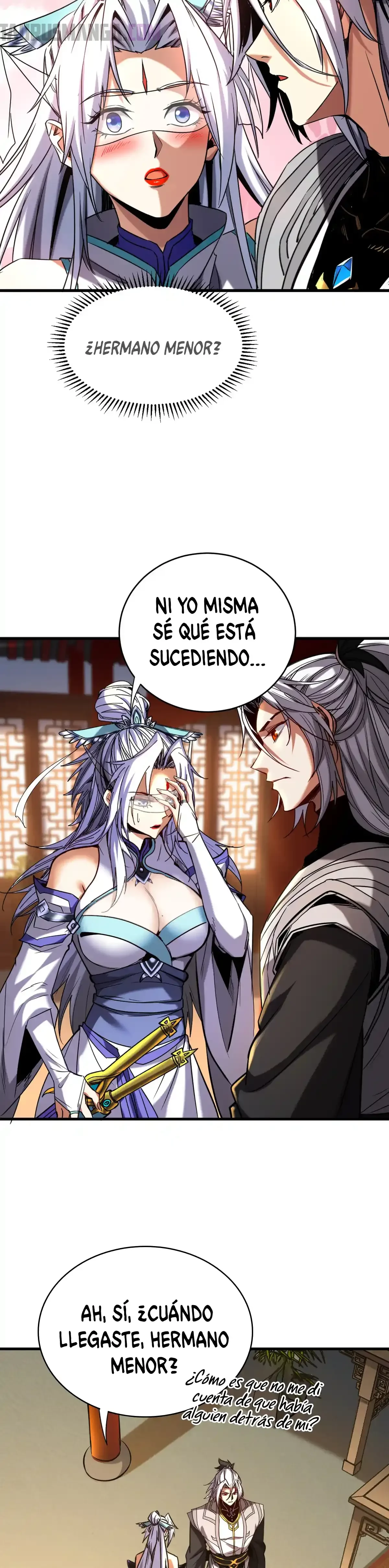 Mientras mis discípulas se matan, yo me relajo! - Capítulo 128 - Página 15 - LectorTMOo