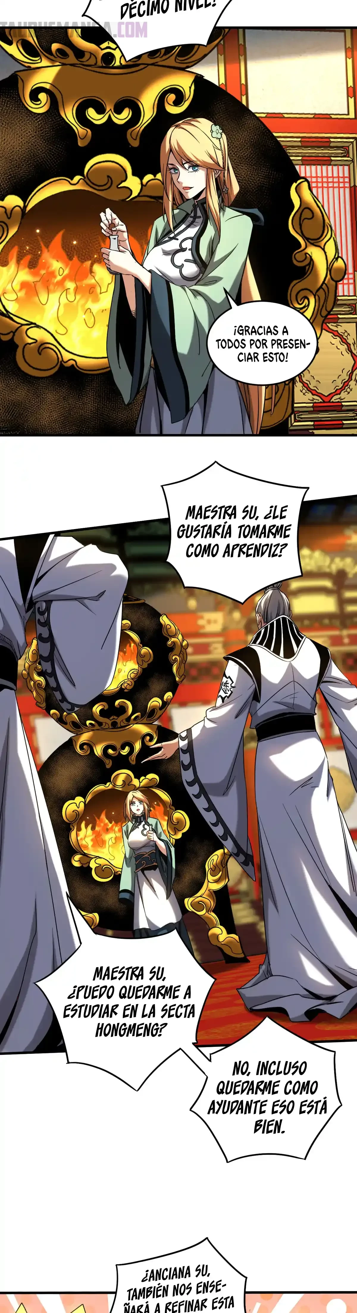 Mientras mis discípulas se matan, yo me relajo! - Capítulo 131 - Página 17 - LectorTMOo