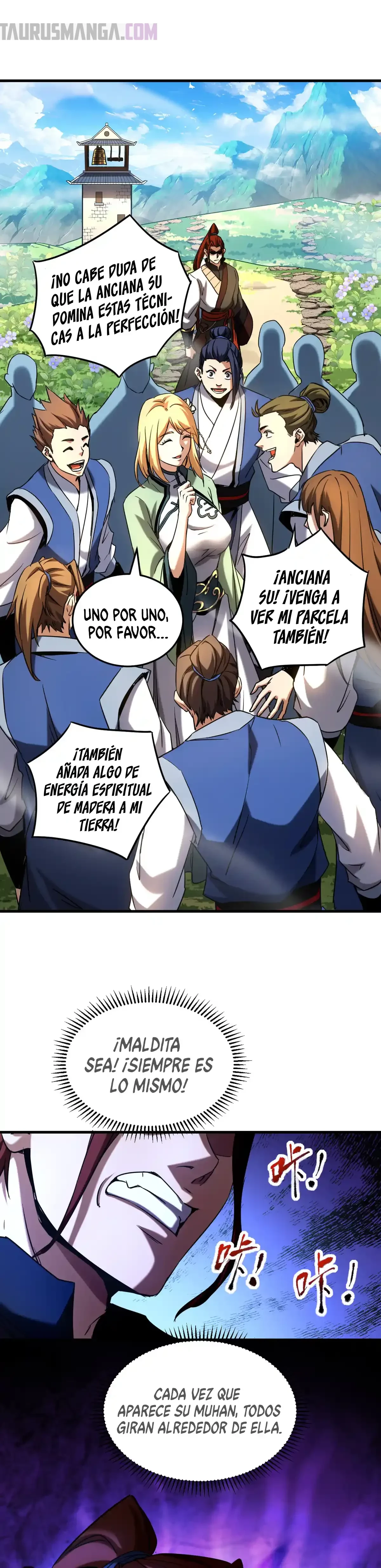 Mientras mis discípulas se matan, yo me relajo! - Capítulo 130 - Página 8 - LectorTMOo