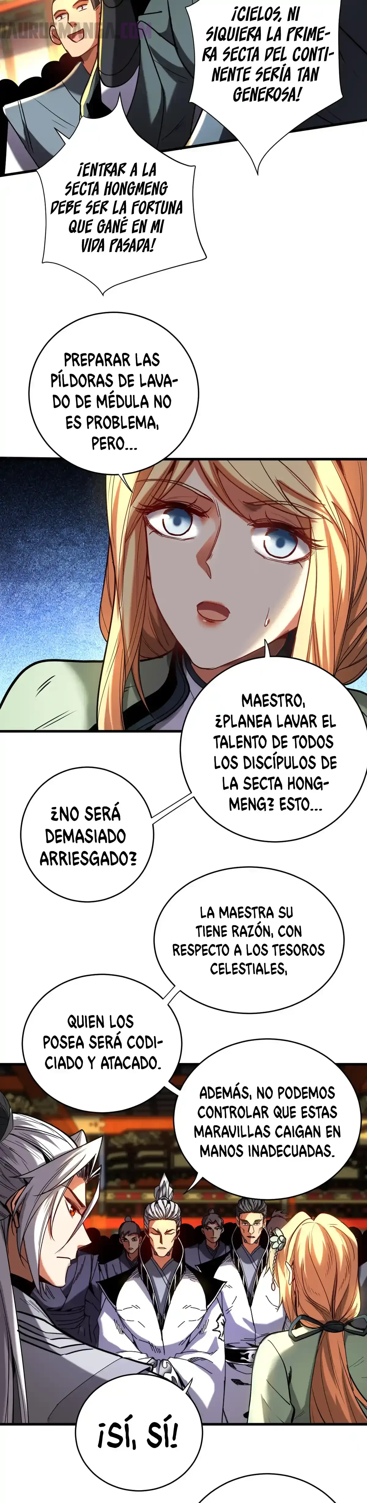 Mientras mis discípulas se matan, yo me relajo! - Capítulo 133 - Página 9 - LectorTMOo