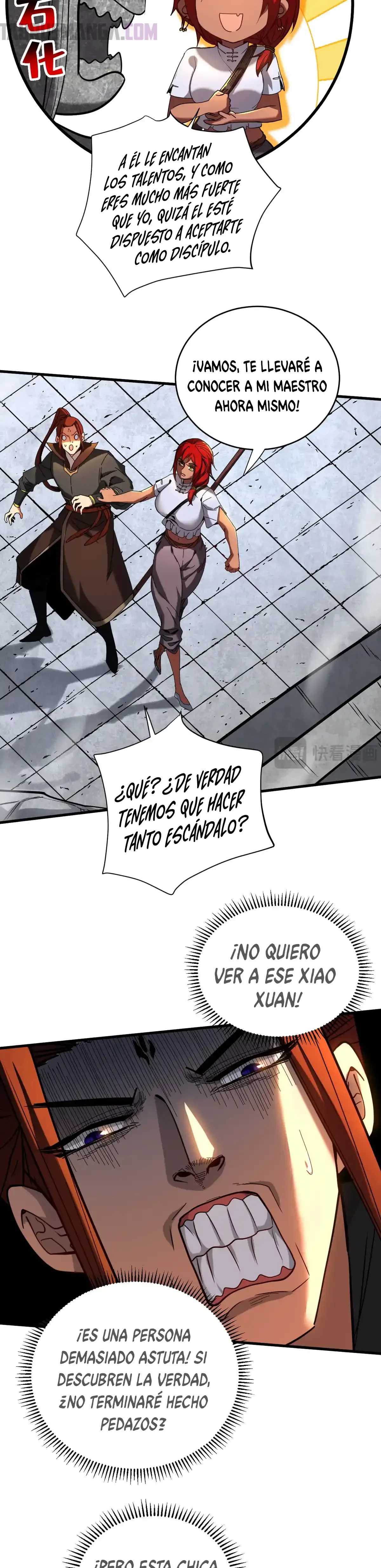 Mientras mis discípulas se matan, yo me relajo! - Capítulo 135 - Página 9 - LectorTMOo