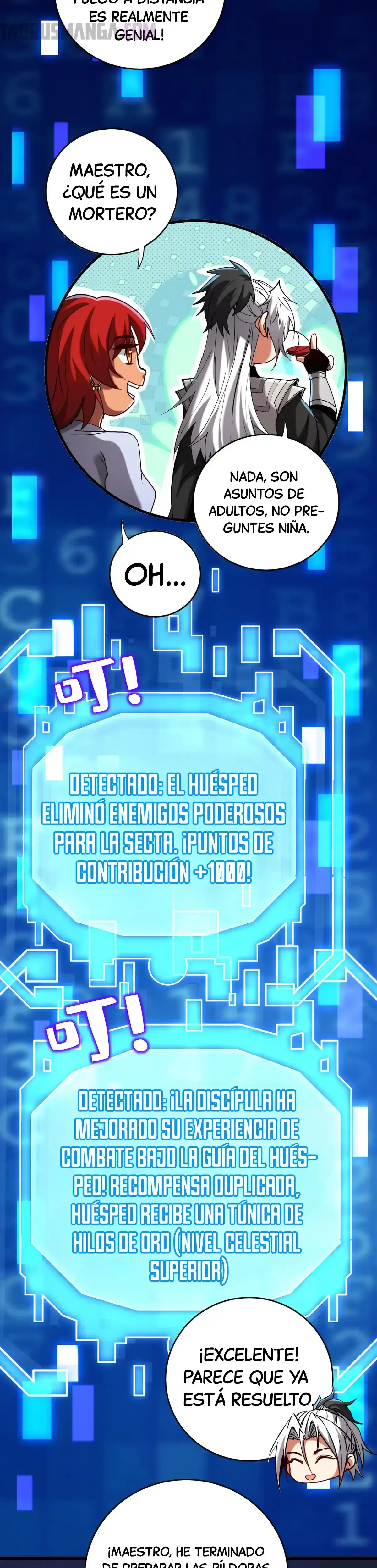 Mientras mis discípulas se matan, yo me relajo! - Capítulo 139 - Página 9 - LectorTMOo