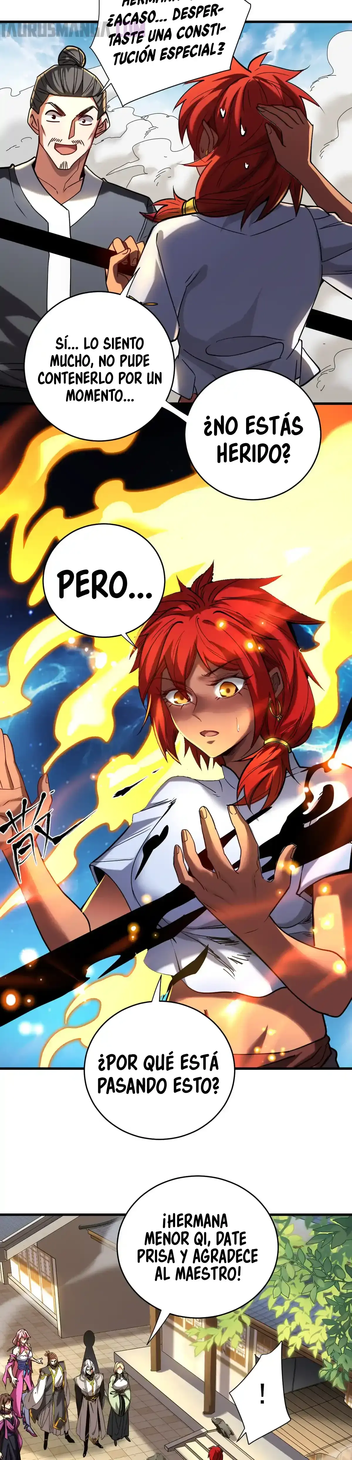 Mientras mis discípulas se matan, yo me relajo! - Capítulo 140 - Página 7 - LectorTMOo
