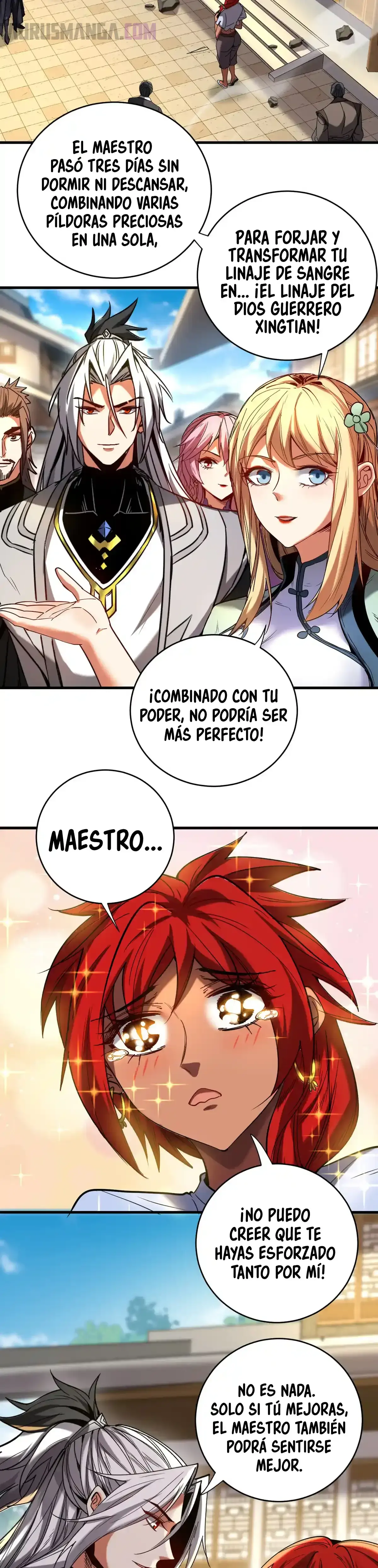 Mientras mis discípulas se matan, yo me relajo! - Capítulo 140 - Página 8 - LectorTMOo