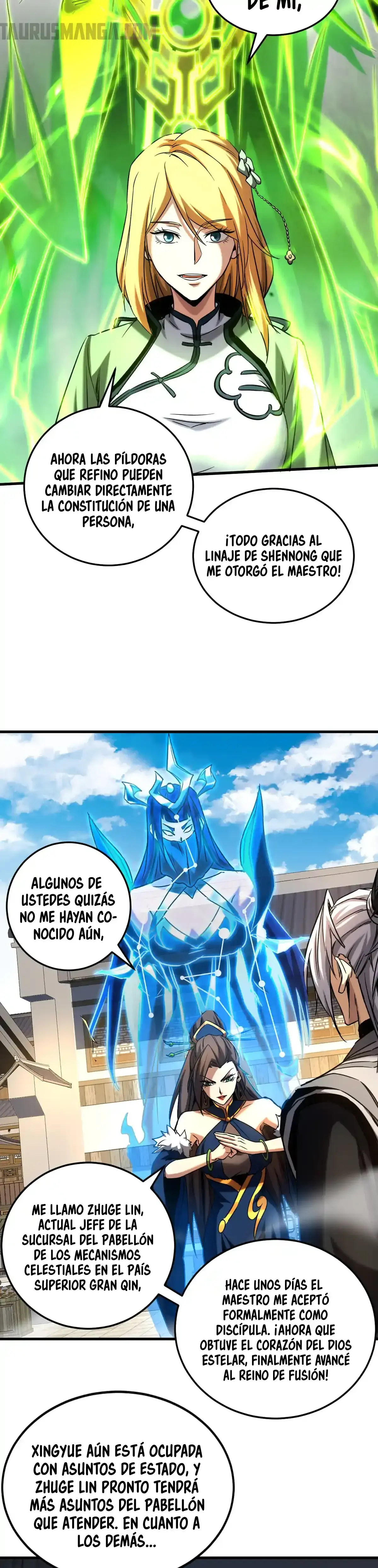 Mientras mis discípulas se matan, yo me relajo! - Capítulo 140 - Página 13 - LectorTMOo
