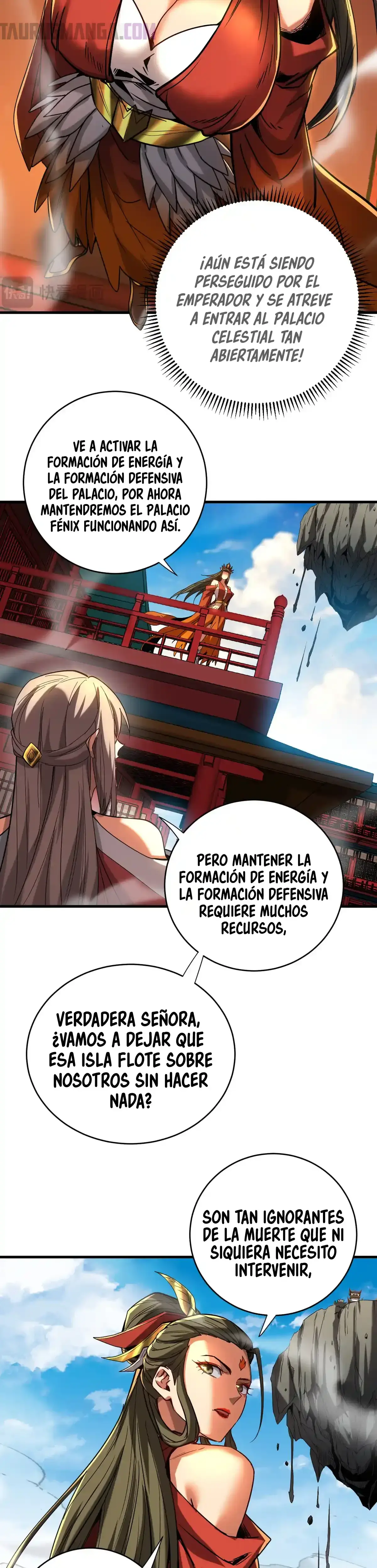 Mientras mis discípulas se matan, yo me relajo! - Capítulo 141 - Página 8 - LectorTMOo
