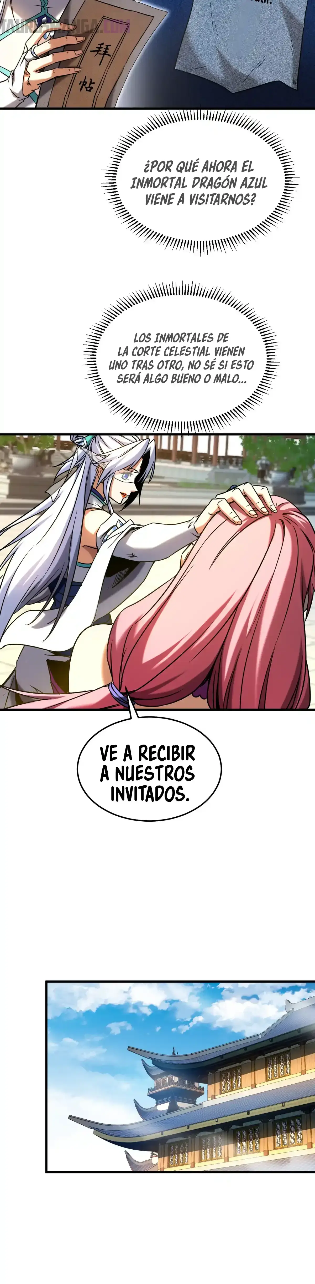 Mientras mis discípulas se matan, yo me relajo! - Capítulo 147 - Página 4 - LectorTMOo