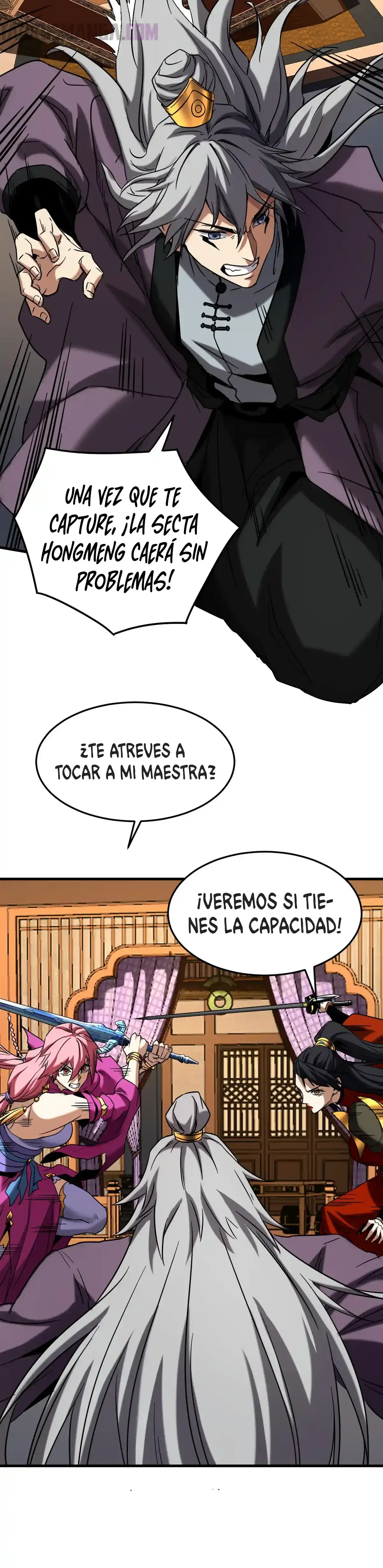 Mientras mis discípulas se matan, yo me relajo! - Capítulo 150 - Página 7 - LectorTMOo
