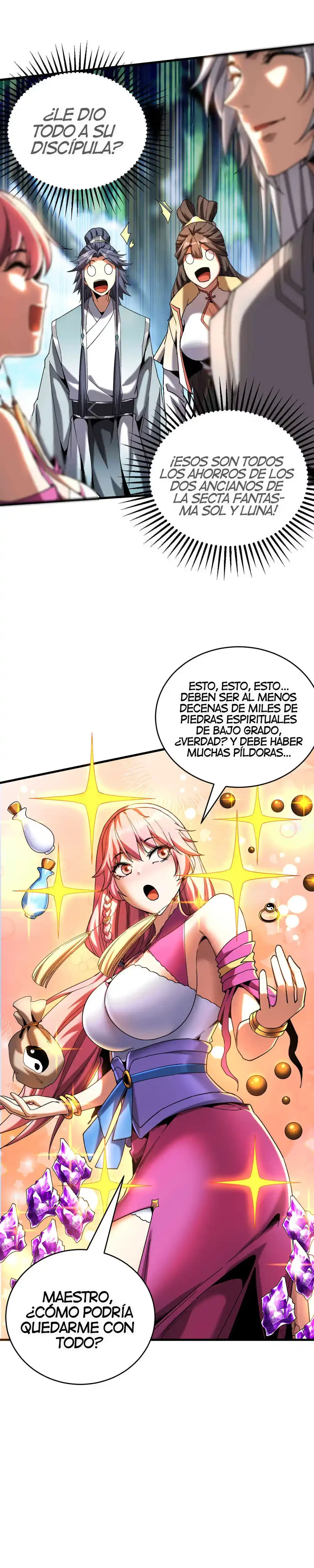 Mientras mis discípulas se matan, yo me relajo! - Capítulo 13 - Página 12 - LectorTMOo