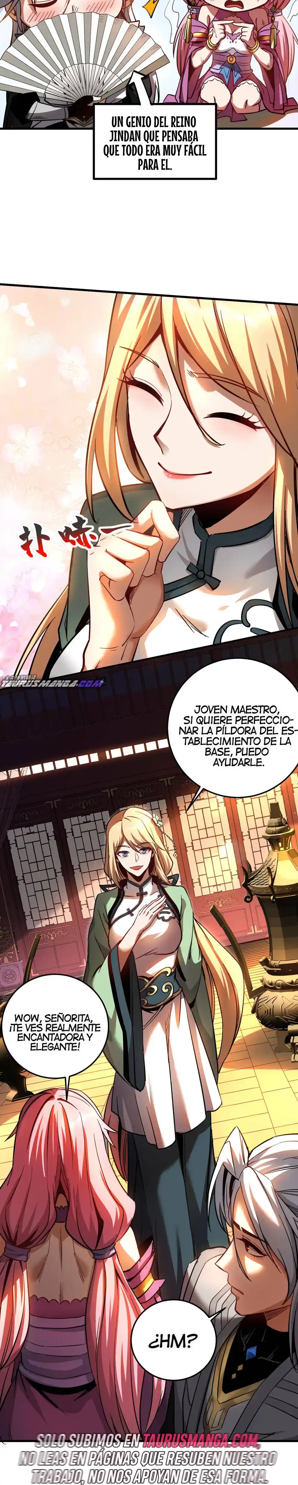 Mientras mis discípulas se matan, yo me relajo! - Capítulo 14 - Página 5 - LectorTMOo