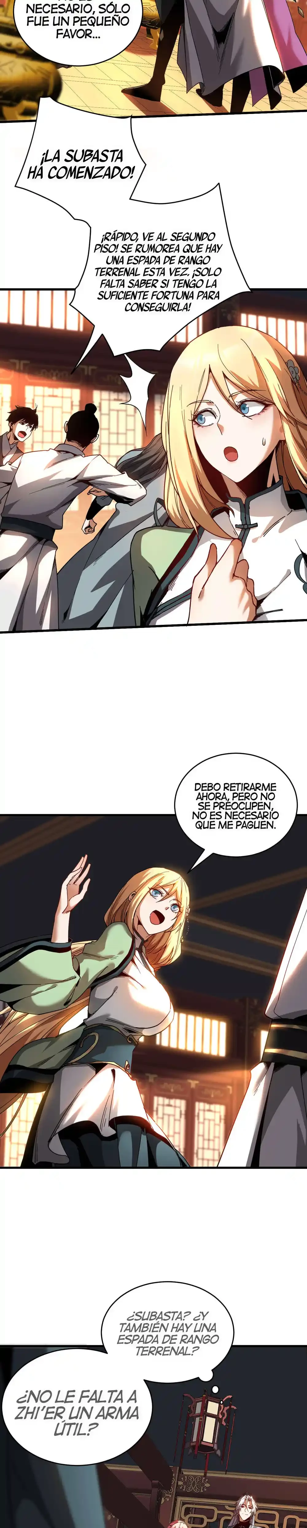 Mientras mis discípulas se matan, yo me relajo! - Capítulo 14 - Página 9 - LectorTMOo